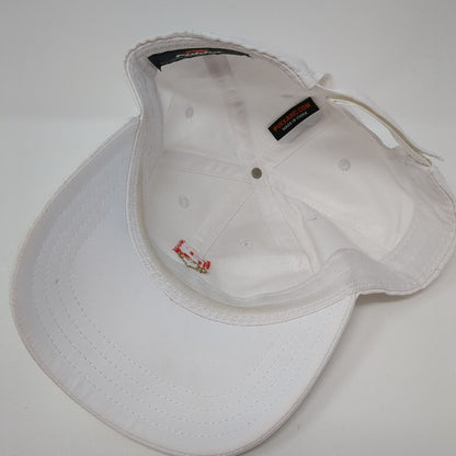 Wells Fargo Championship Strapback Hat White OS Adjustable Embroidered Pukka