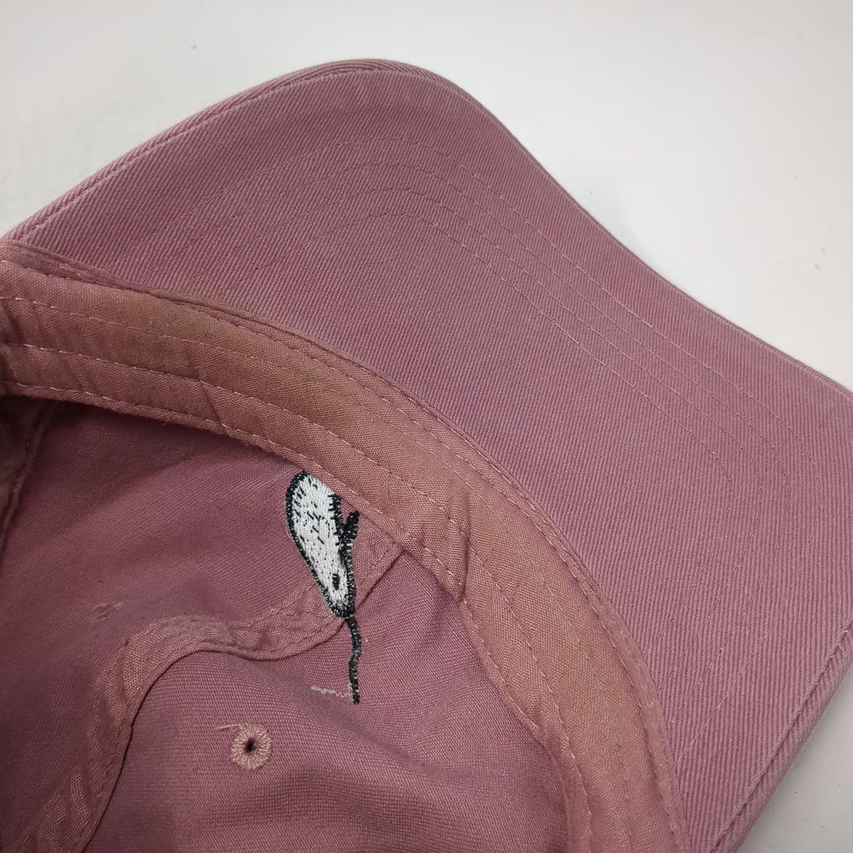 Carbon Elements Baseball Cap Pink One Size Narwhal Embroidered Slideback Hat