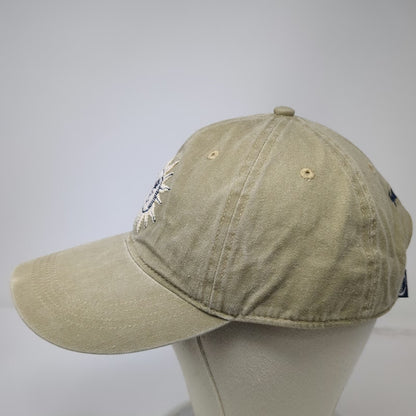 Ouray Sportswear Sun Valley Sun Face Beige Baseball Cap One Size Hat Strapback