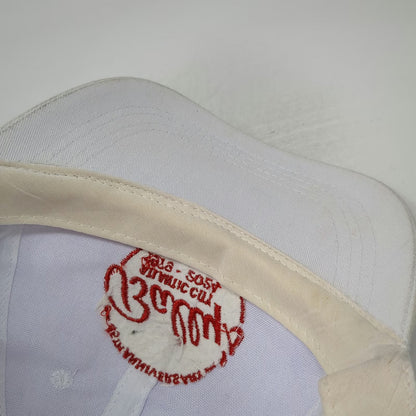 White Baseball Cap One Size Bally's Atlantic City 45th Anniversary Strapback Hat