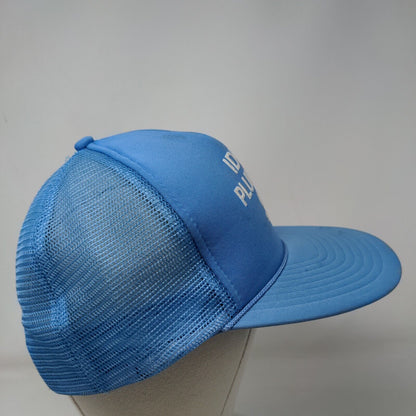 Ideal Plumbing Co. Snapback Rope Trucker Hat Blue OSFA Great Western