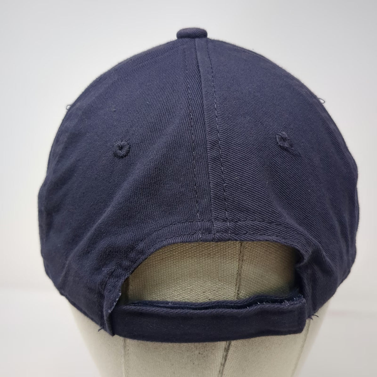 Baseball Cap Blue One Size Walmart Logo Corporate Retail Adjustable Work Hat