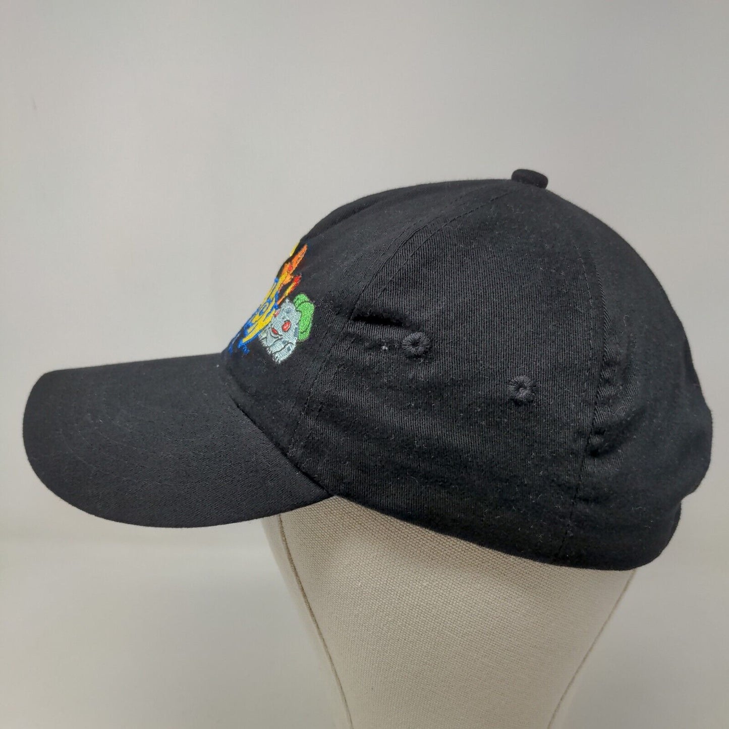 Pokemon Men's Slideback Hat Black Embroidered Gotta Catch 'Em All Logo