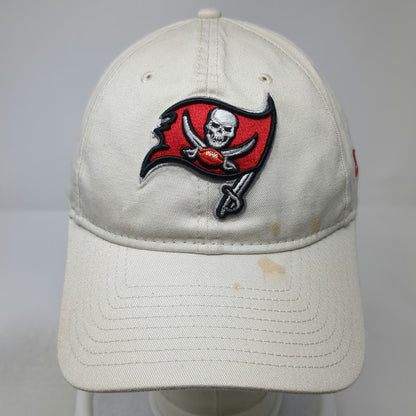 Tampa Bay Buccaneers NFL New Era Cap Beige OSFM Slideback 9TWENTY Curved Brim