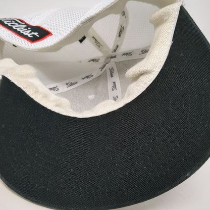 Titleist Baseball Cap White XL Pro V1 FootJoy Mesh Back Fitted Hat New Era