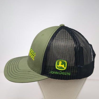 Top of the World Trucker Hat Green One Size John Deere Campbell Tractor Co Mesh