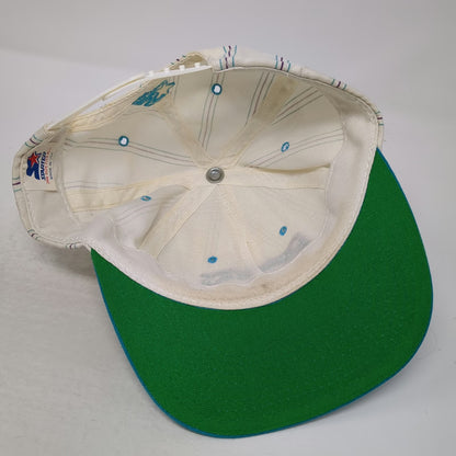 Starter Snapback White Blue Purple One Size NCAA Gymnastics Championships Hat