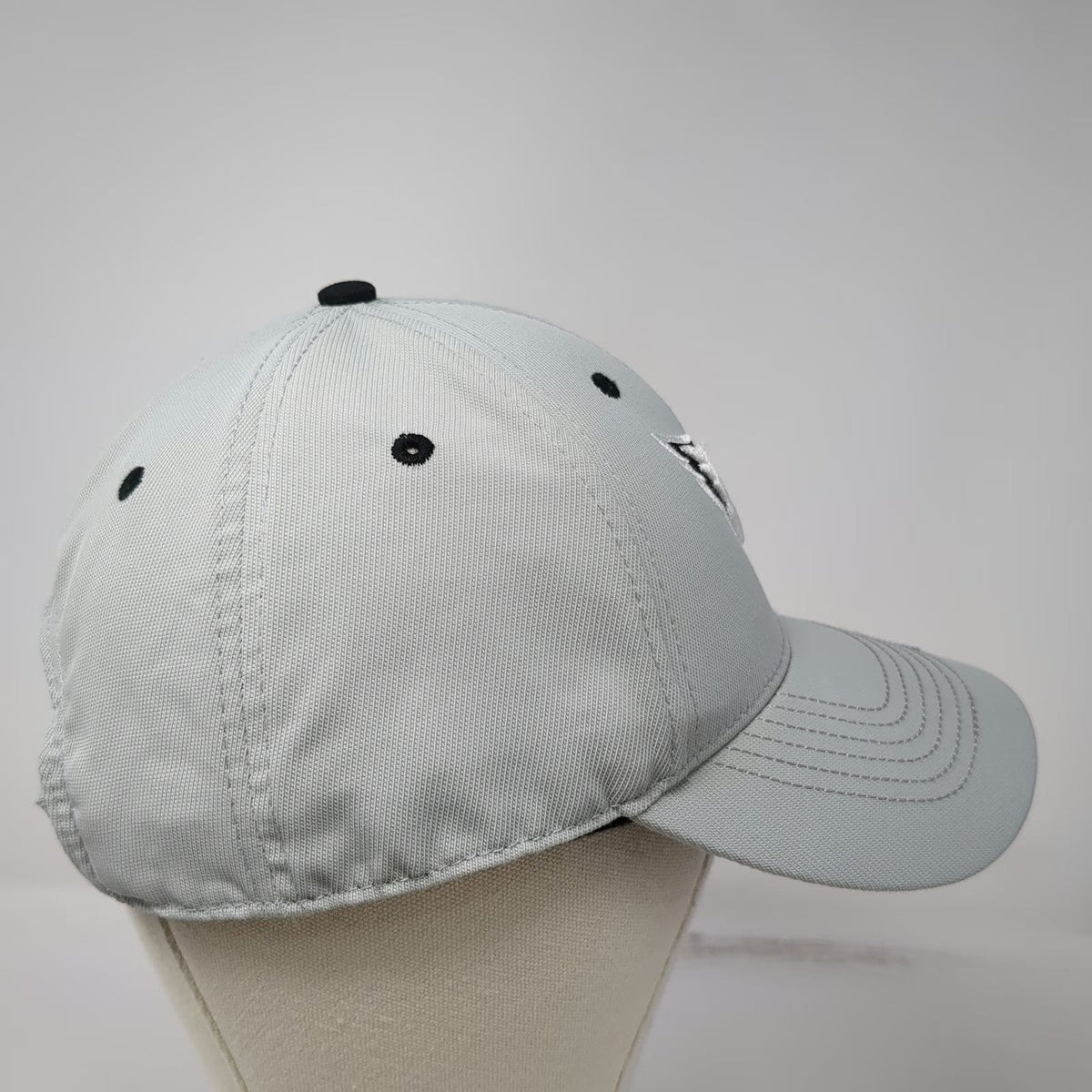 Arizona Cardinals NFL Team Apparel Gray One Size Cap Strapback Embroidered Hat