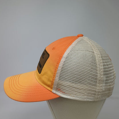 Stihl Trucker Hat Orange One Size Chainsaw Patch Mesh Snapback Tool Logo Cap