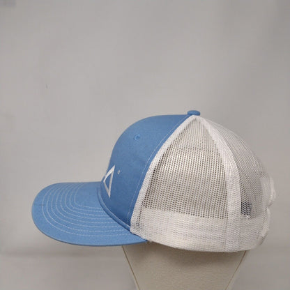 Zoa Snapback Mesh Back Trucker Hat Blue One Size Port Authority