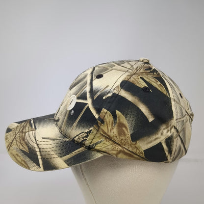 Koyo Hunting Camo Baseball Cap Beige One Size Embroidered Strapback Hat