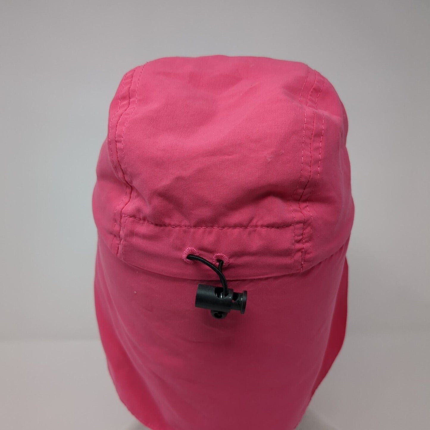 SunSkinz UV Protection Kids Trapper Hat Pink 1-6 Years Adjustable Embroidered