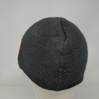 Indianapolis Monumental 5K Finisher Knit Beanie Hat Black One Size Embroidered
