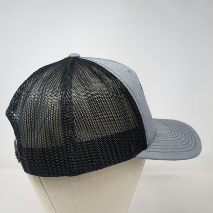 Richardson Trucker Hat Gray One Size D.A.R.E. Resist Drugs Violence Snapback