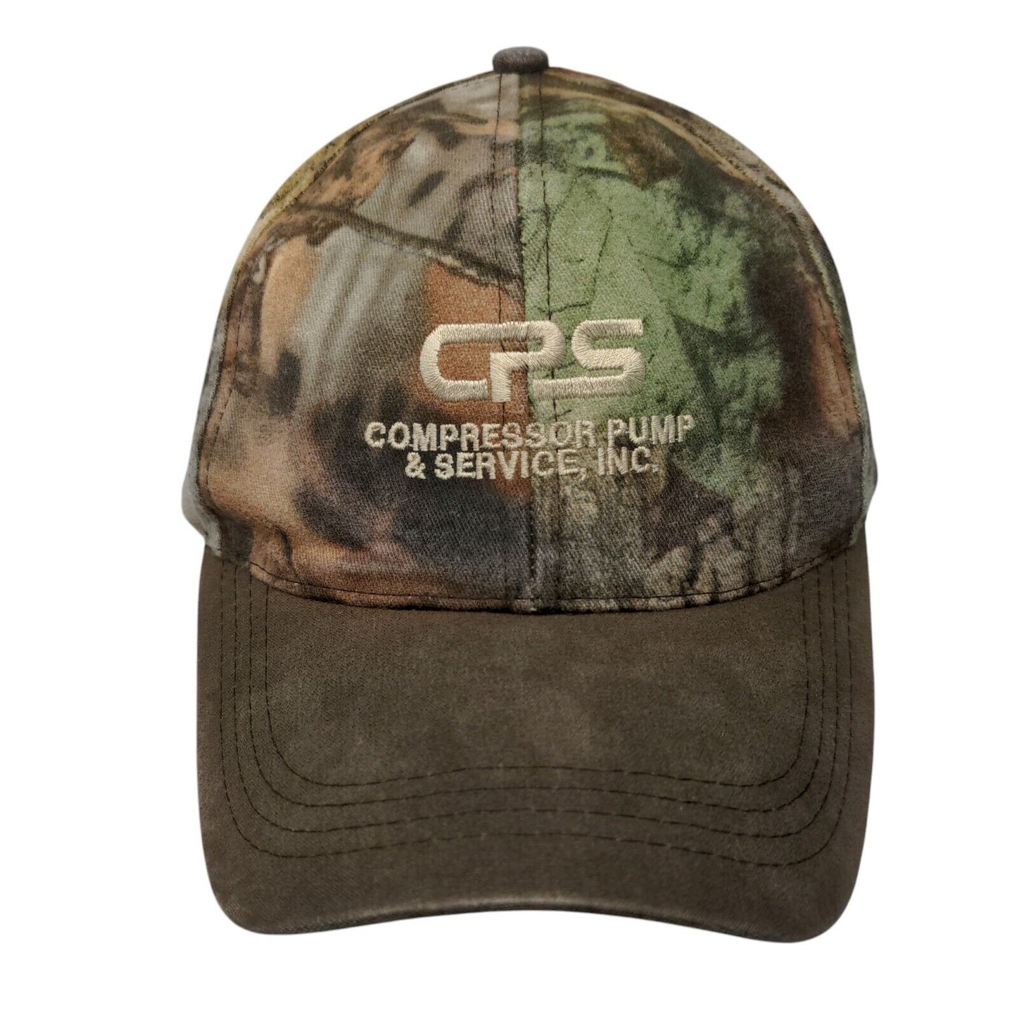 CPS Compressor Pump & Services Inc Snapback Hat Camouflage OSFA 6 Panel