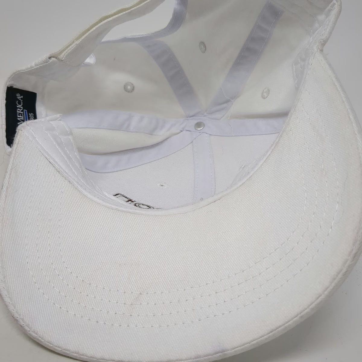 Cap America Terracon Engineering Logo Hat Baseball Cap White One Size Strapback