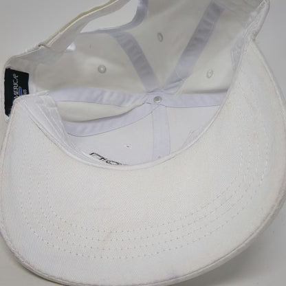 Cap America Terracon Engineering Logo Hat Baseball Cap White One Size Strapback