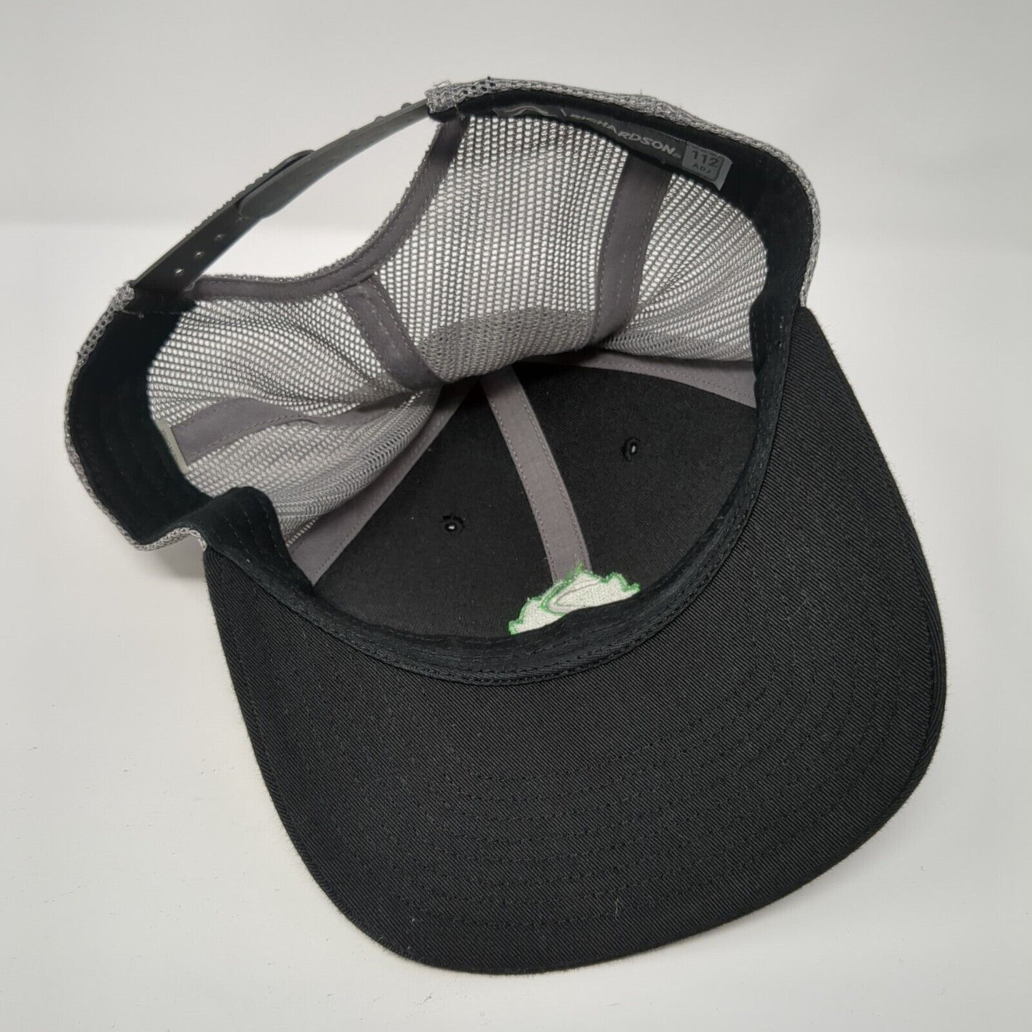 Hop Valley Brewing Co Snapback Trucker Hat Black One Size Richardson