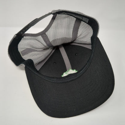 Hop Valley Brewing Co Snapback Trucker Hat Black One Size Richardson