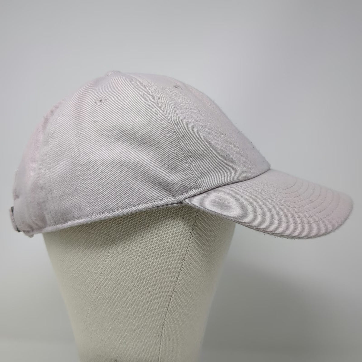 Nike Baseball Cap Purple XL Swoosh Logo Slideback Strapback Polyester Hat Club