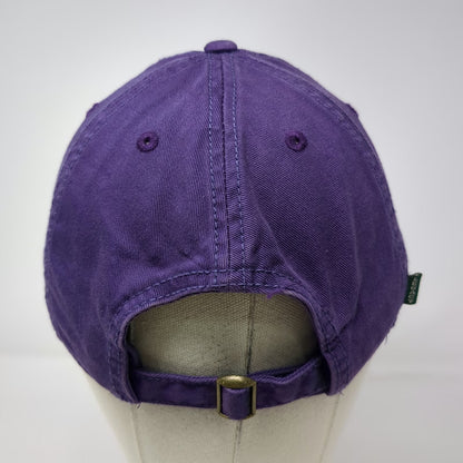 College of Idaho Yotes Basketball Legacy Cap Purple White Yellow One Size Hat