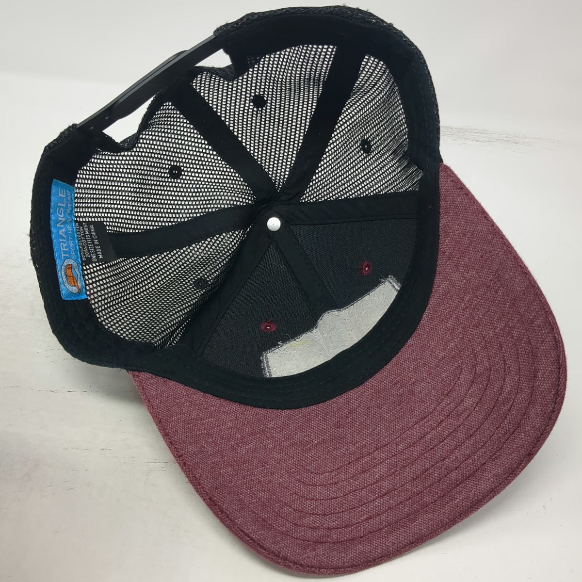 Triangle Sport Red One Size Trucker Hat Silverwood Theme Park Idaho Snapback
