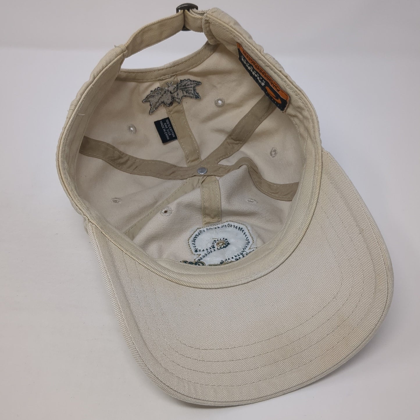 Sycamore Ridge Golf Course Baseball Cap Beige OS Adjustable Embroidered Pukka