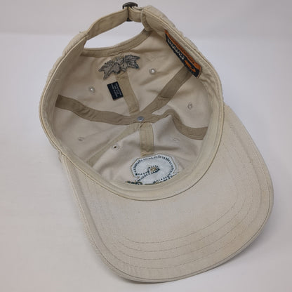 Sycamore Ridge Golf Course Baseball Cap Beige OS Adjustable Embroidered Pukka