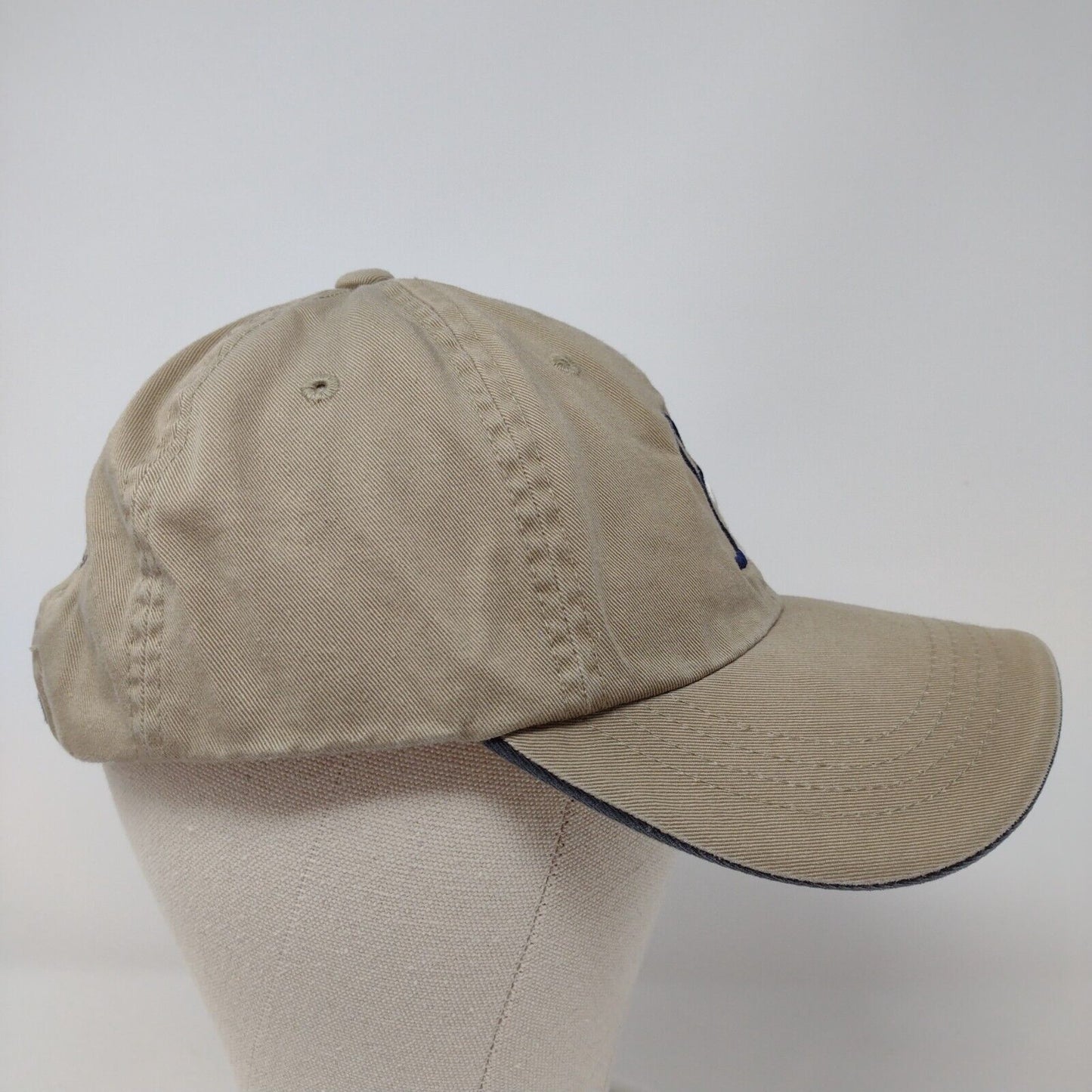 Bowen & Parker CPA's Strapback Hat Tan One Size Port Authority Signatures Cotton
