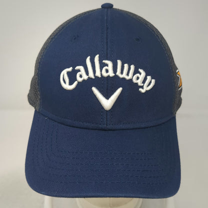 Callaway Baseball Cap Blue XL X2 Hot Odyssey Tour Authentic Mesh Fitted Hat