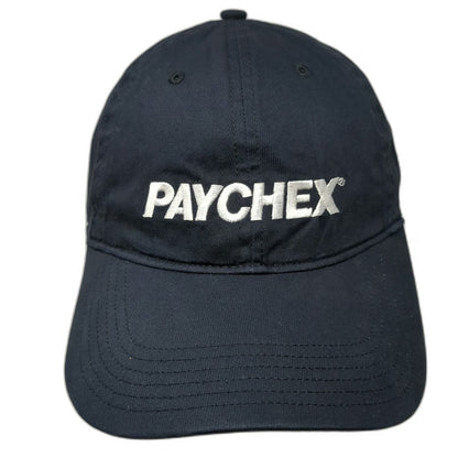 Under Armour Baseball Cap Blue One Size Paychex Logo Slideback Cotton Hat