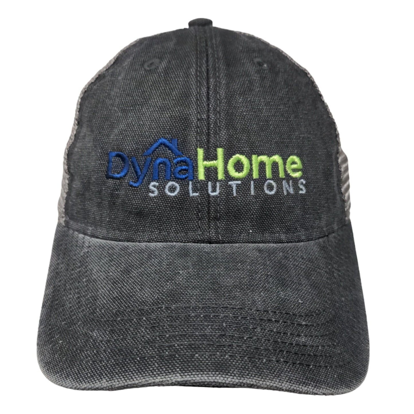 Dyna Home Solutions Snapback Mesh Back Trucker Hat Gray One Size Legacy