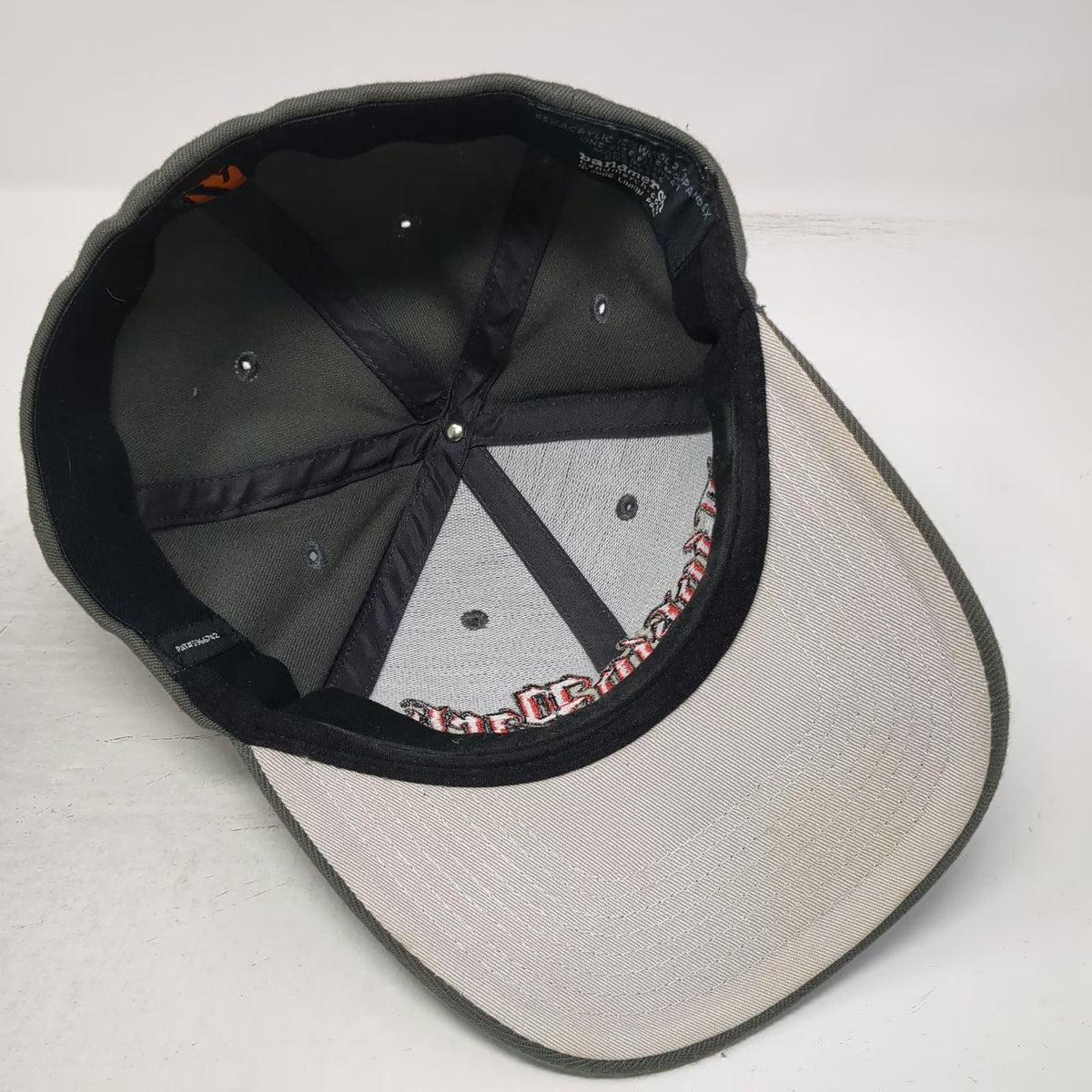 bandmerch Linkin Park Baseball Cap Gray One Size Stretch Fit Band Merch LP Hat