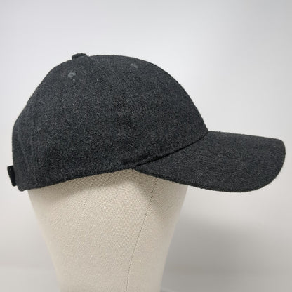 Forever 21 Baseball Cap Gray One Size Strapback Textured Plain Solid Blank Hat