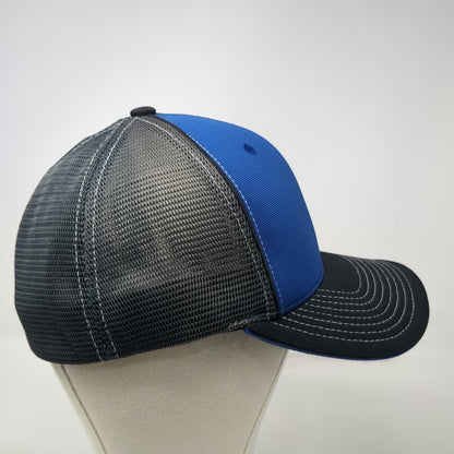 Richardson Baseball Cap Blue XL Extraction Oil & Gas Mesh Back Fitted Hat