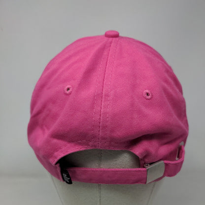 United States of America Flag Patch Slideback Hat Pink One Size Essencial Caps