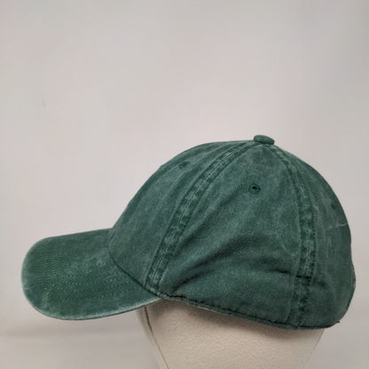 Cobra Slideback Hat Green One Size Adjustable Embroidered 6 Panel