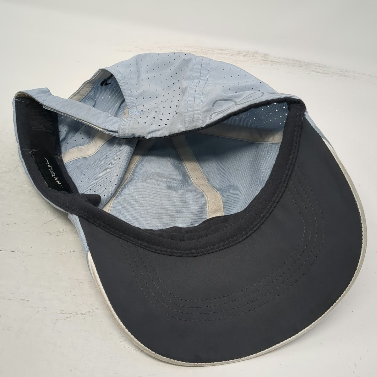 Nike Baseball Cap Blue One Size Golf 20XI Perforated Performance Strapback Hat