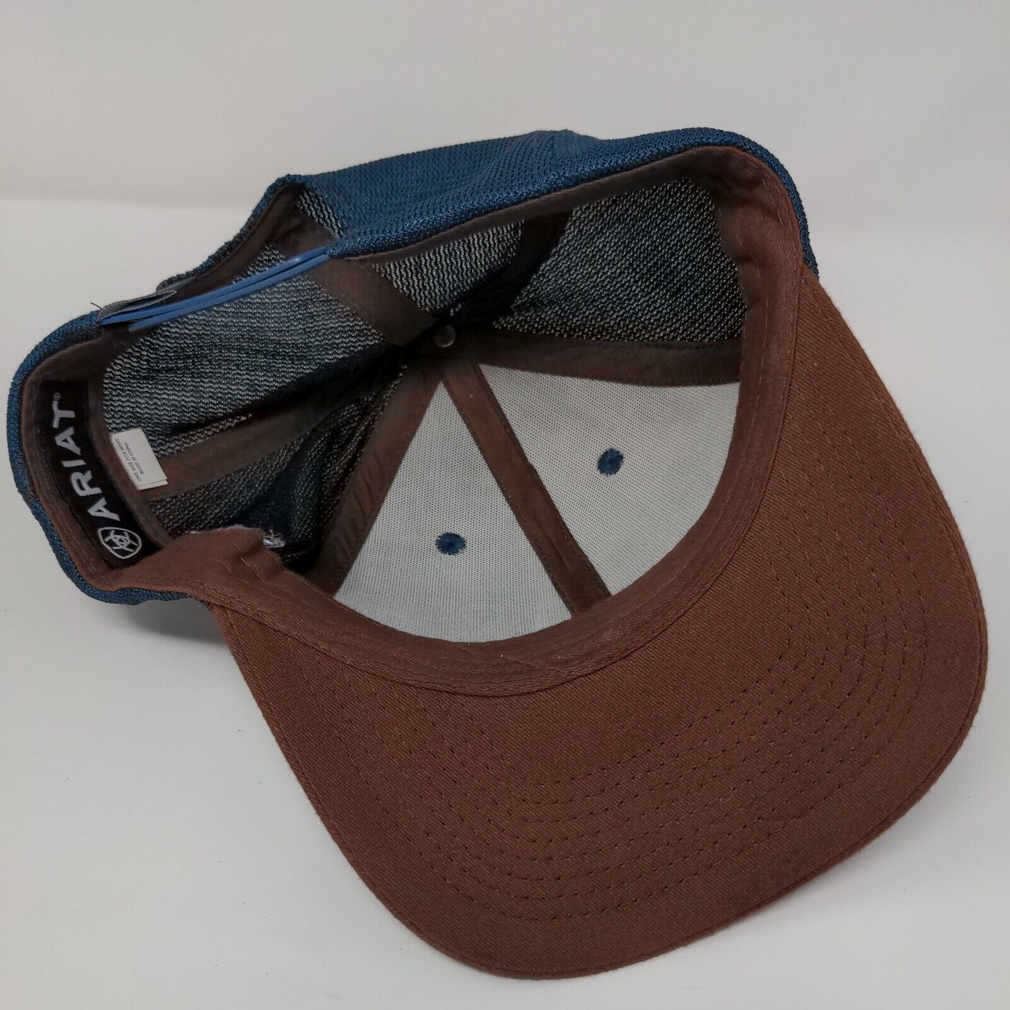 Ariat Cactus Snapback Trucker Hat Multi OSFM Mesh Back Colorblock