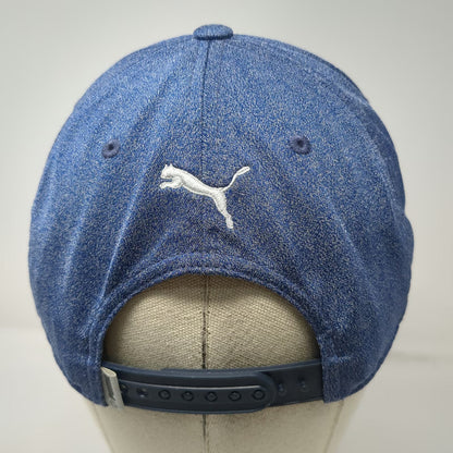 Puma Snapback Blue One Size Hat Tour Exclusive Flexfit 110 Heather Golf Patch
