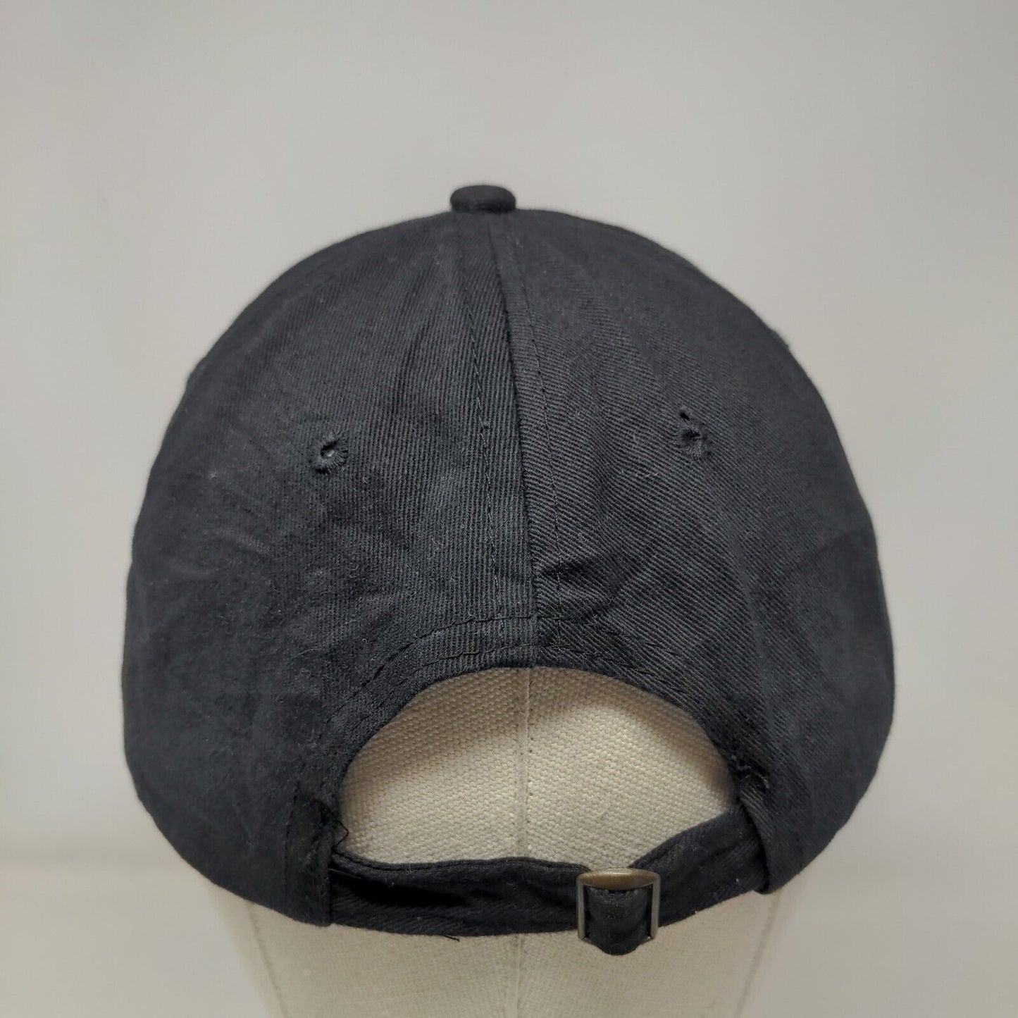 Cozumel Mexico Shark Slideback Hat Black One Size Embroidered 6 Panel