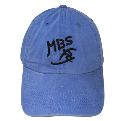 MBS Mind Body & Soul Surfing Baseball Cap Blue OS Adjustable Port Authority
