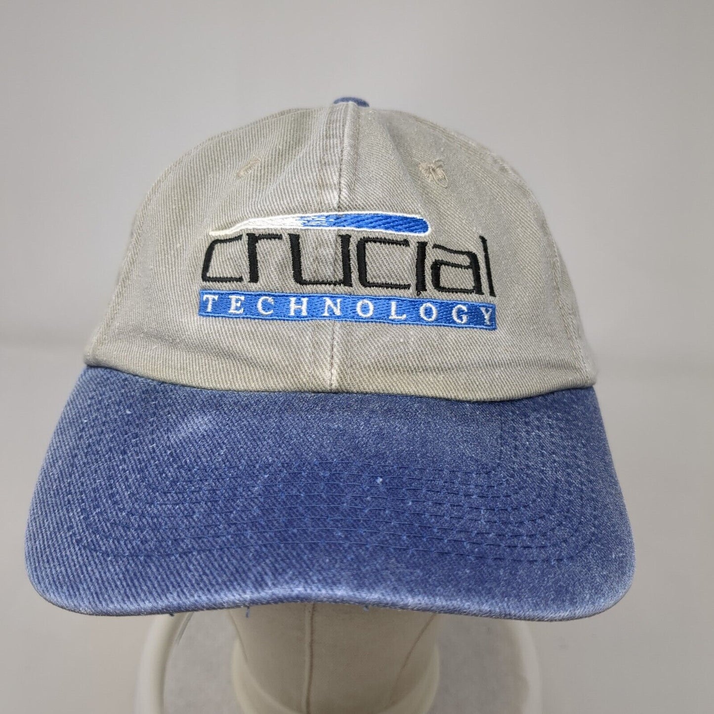 Crucial Technology Slideback Hat Multi OSFA Adjustable Embroidered