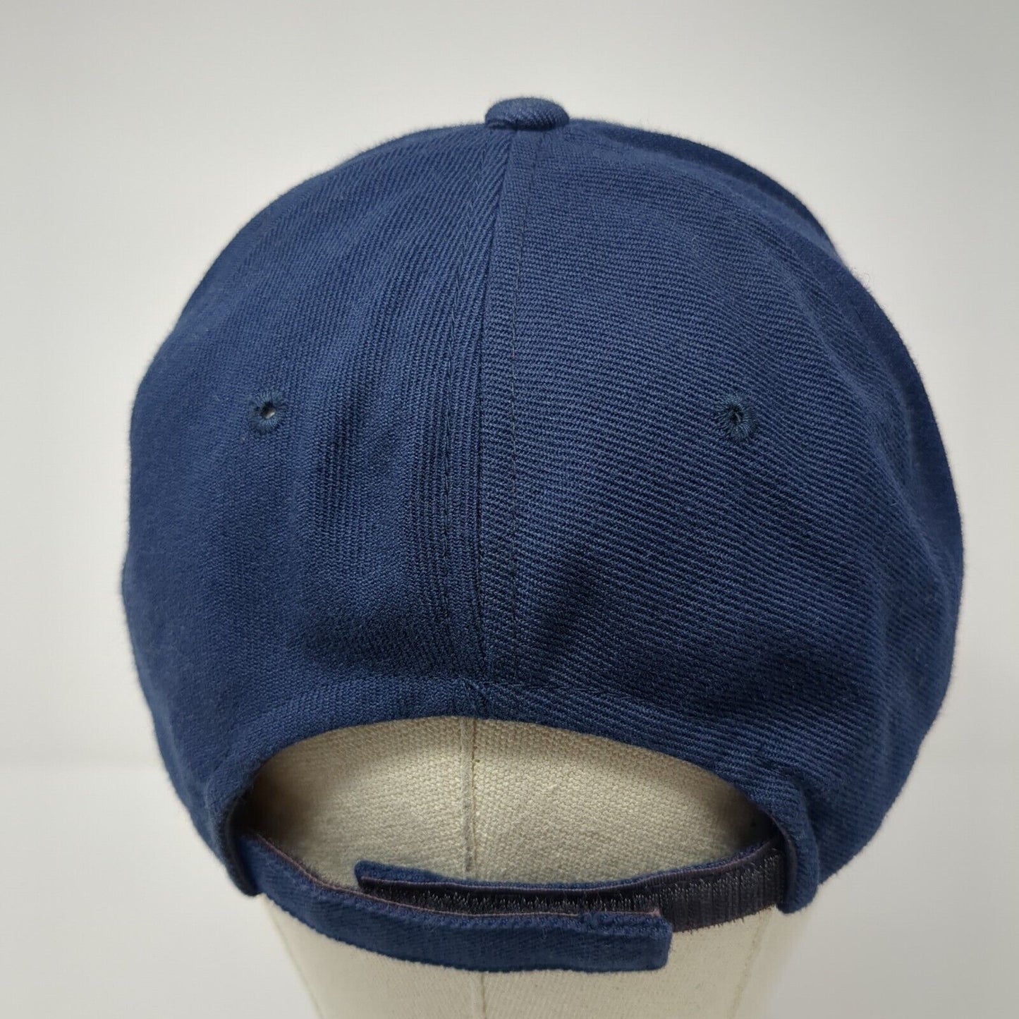 San Diego Strapback Hat Blue One Size Adjustable Embroidered Main Caps