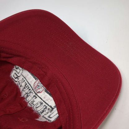 Stanford Cardinal NCAA Red One Size OS Adjustable Strap Embroidered Logo Cap Hat