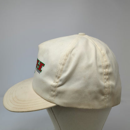 Paramount 5 Panel Beige Hat One Size OSH Pinole California Made in USA Slideback