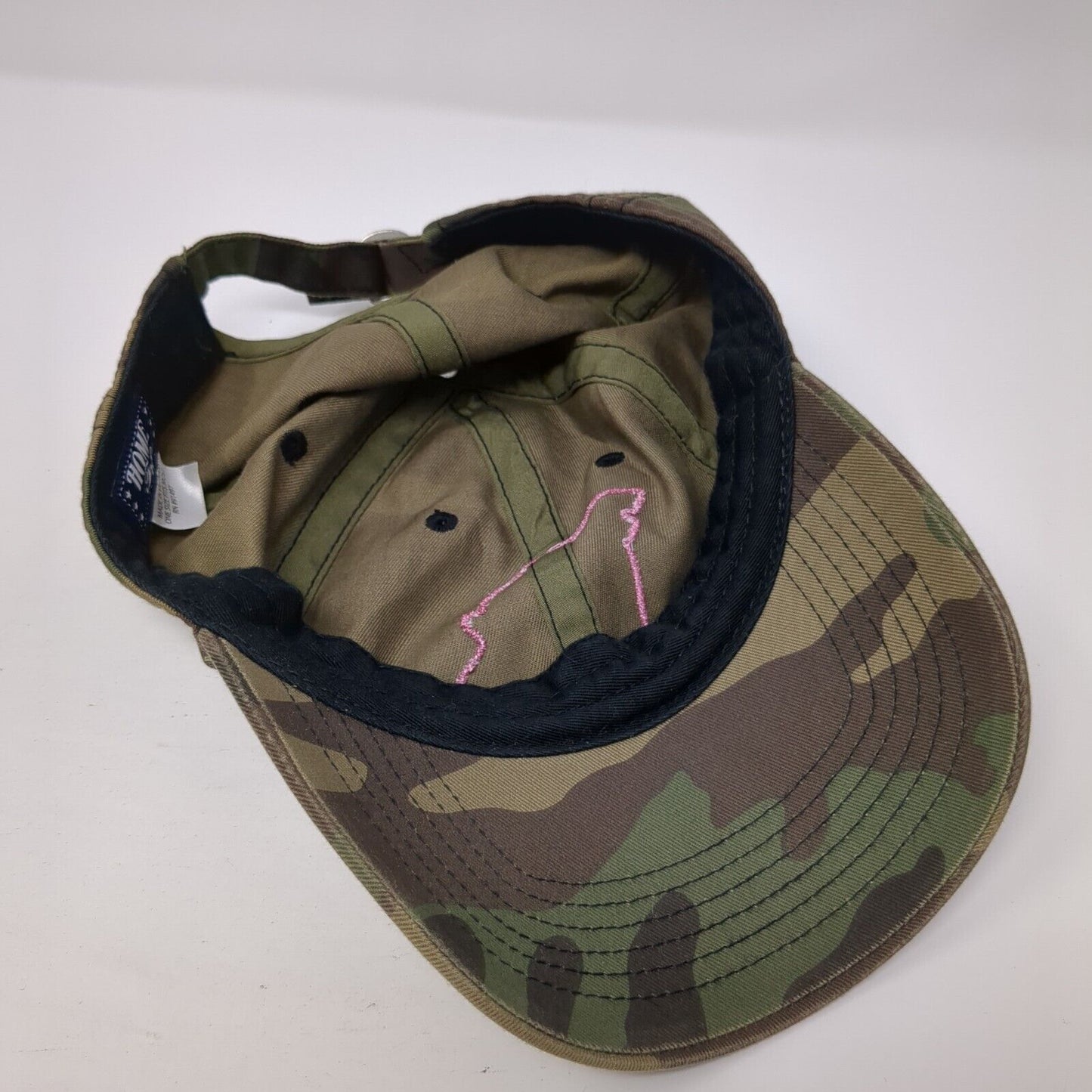 Missouri Slideback Hat Camouflage One Size Adjustable Embroidered Home Free
