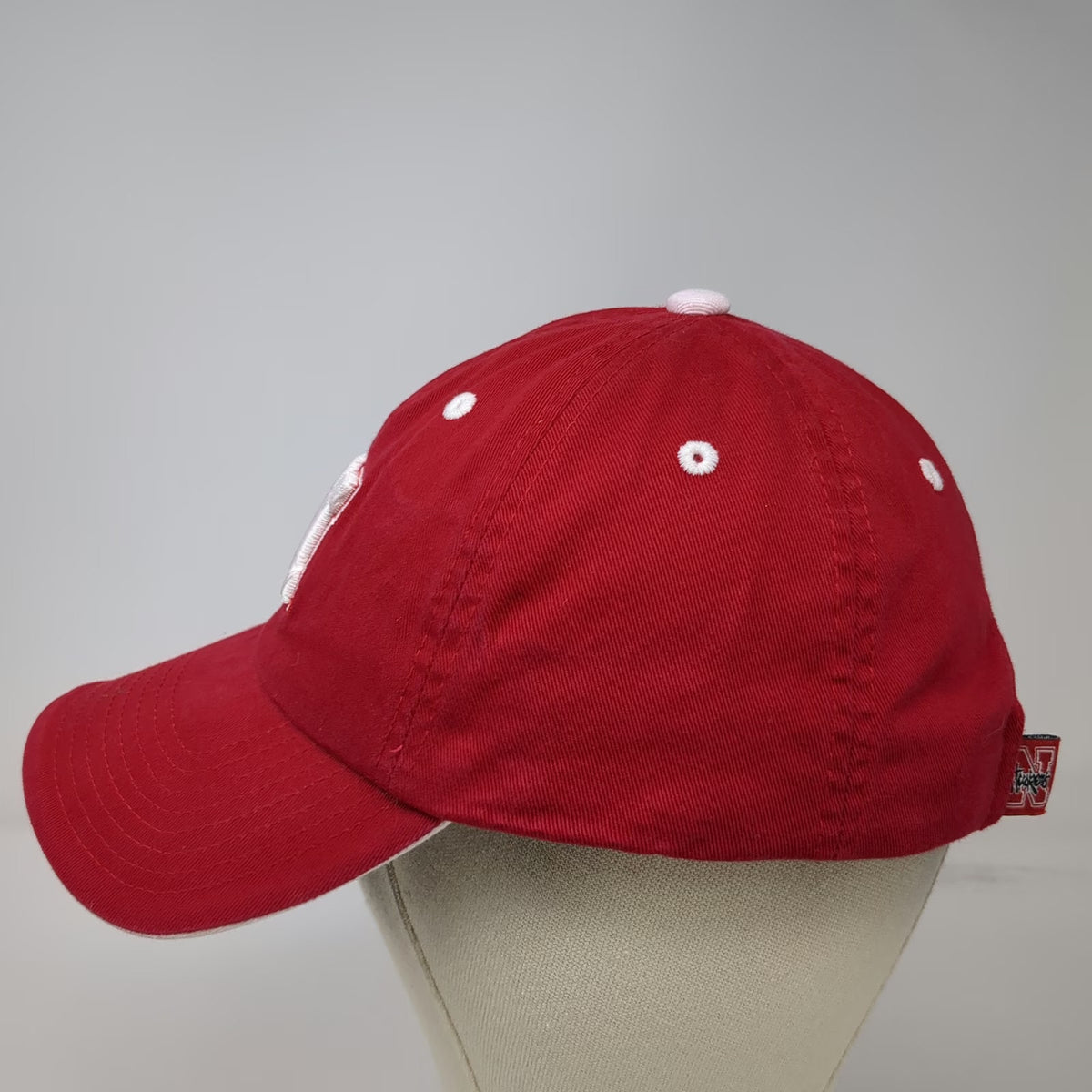 Nebraska Cornhuskers NCAA Top of the World Red One Size Slideback Cotton Hat