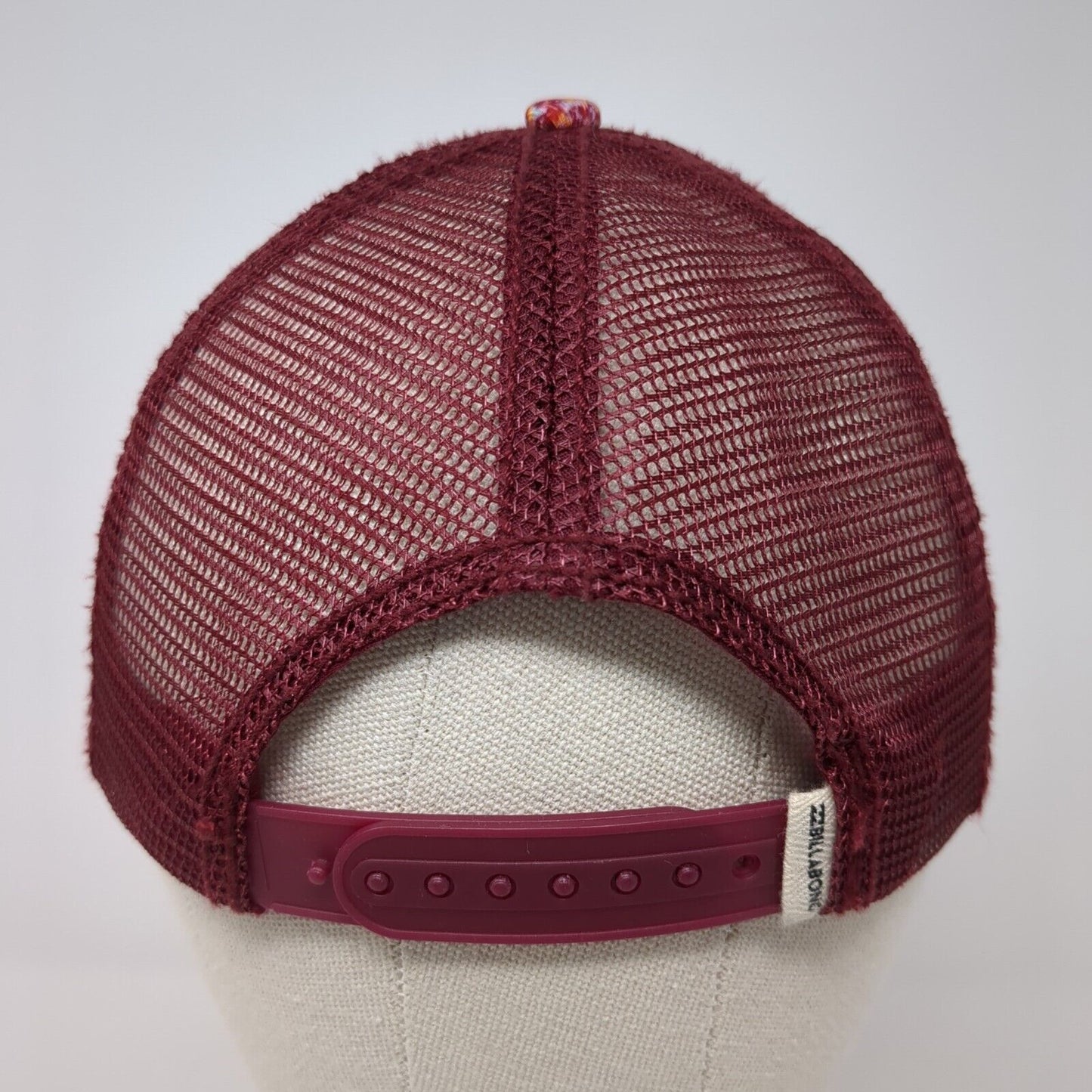 Billabong Snapback Mesh Back Trucker Hat Multi One Size Paisley Boho