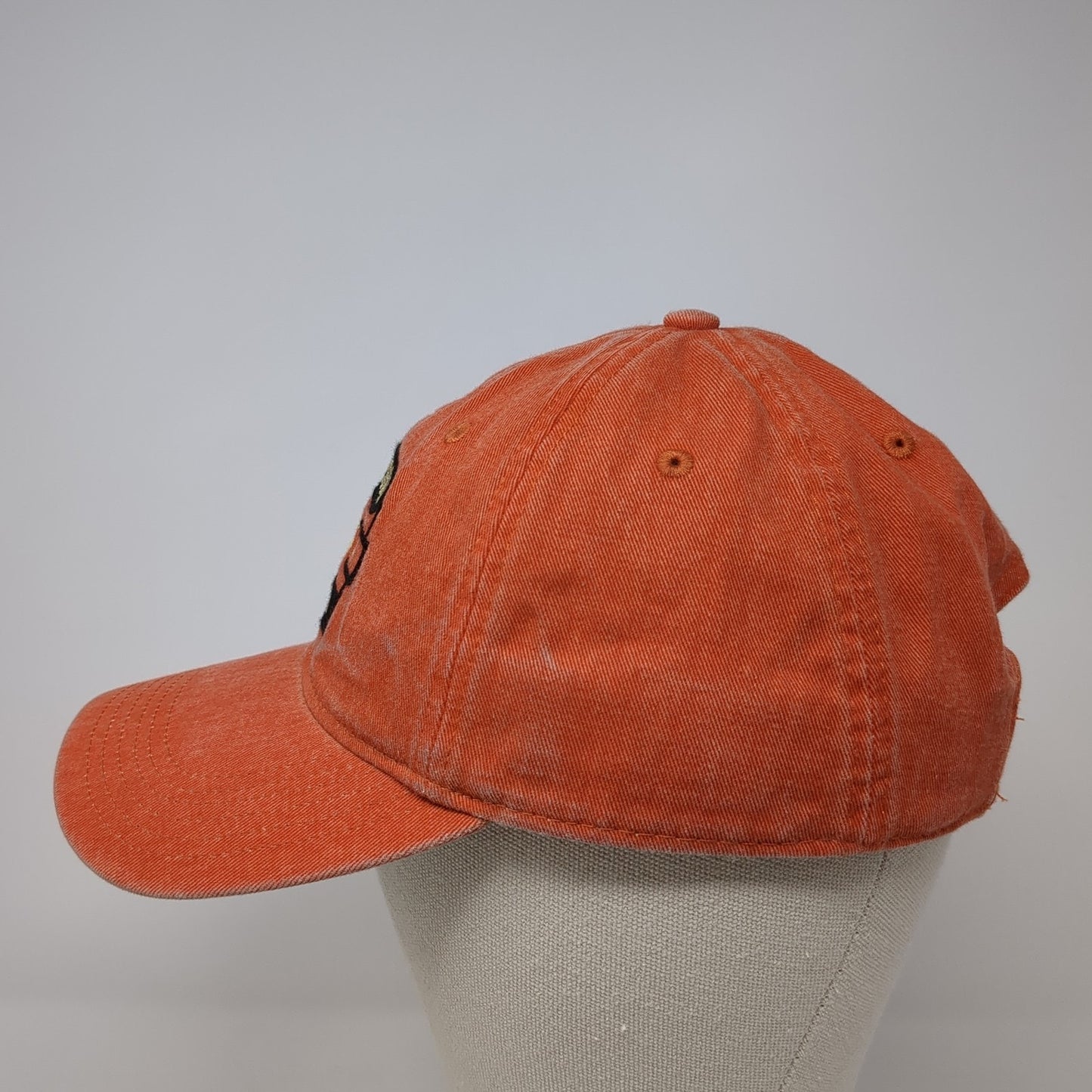 High Lonesome Hunts Snapback Hat Orange One Size Adjustable Legacy